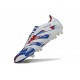Bota de Futbol adidas Predator Elite FG Blanco Azul Rojo