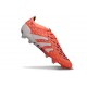 Bota de Futbol adidas Predator Elite FG Naranja Blanco