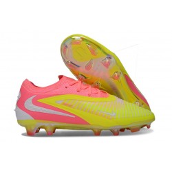 Zapatillas de Fútbol Nike Phantom 6 Low Elite FG Amarillo Rosa