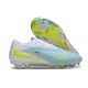 Zapatillas de Fútbol Nike Phantom 6 Low Elite FG Azul Blanco Amarillo