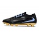 Zapatillas de Fútbol Nike Phantom 6 Low Elite FG Negro Dorada