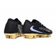 Zapatillas de Fútbol Nike Phantom 6 Low Elite FG Negro Dorada