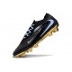 Zapatillas de Fútbol Nike Phantom 6 Low Elite FG Negro Dorada