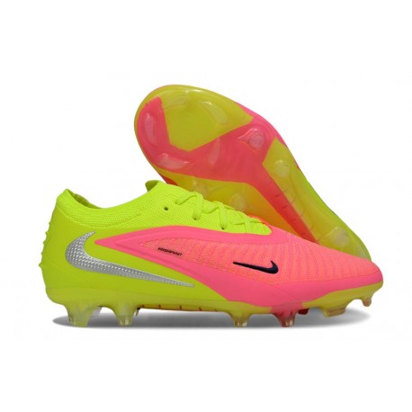 Zapatillas de Fútbol Nike Phantom 6 Low Elite FG Rosa Limalight 
