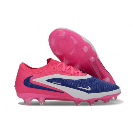 Zapatillas de Fútbol Nike Phantom 6 Low Elite FG Rojo Azul