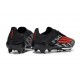 Bota de Futbol Adidas F50+ FG Negro Rojo