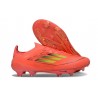 Bota de Futbol Adidas F50+ FG Rojo Dorado