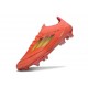 Bota de Futbol Adidas F50+ FG Rojo Dorado