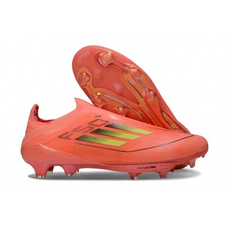 Zapatillas Adidas F50+ Laceless FG Rojo Amarillo