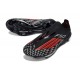 Zapatillas Adidas F50+ Laceless FG Negro Rojo