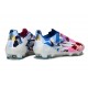 Botas Adidas F50 Elite FG Blanco Rosa Azul