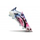 Botas Adidas F50 Elite FG Blanco Rosa Azul