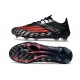 Botas Adidas F50 Elite FG Negro Rojo