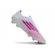 Zapatillas Adidas F50 Elite Laceless FG Blanco Rosa