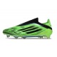 Zapatillas Adidas F50 Elite Laceless FG Verde Negro
