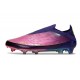 Adidas F50 Elite Laceless FG X Lamine Yamal Unity Morado Ftwr Blanco Limón Lúcido