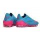 Zapatillas Adidas F50 Elite Laceless FG Azul Rosa