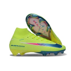 Botines de Fútbol Nike Mercurial Superfly 10 Elite FG Limalight Voltio Azul