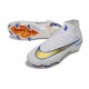 Botines de Fútbol Nike Mercurial Superfly 10 Elite FG Blanco Dorada