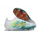 Botas Adidas F50 Elite FG Blanco Verde Dorada