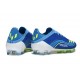 Botas Adidas F50 Elite FG X Messi Azul Royal Amarillo Solar Semi Azul Burst