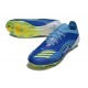 Botas Adidas F50 Elite FG X Messi Azul Royal Amarillo Solar Semi Azul Burst