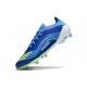 Botas Adidas F50 Elite FG X Messi Azul Royal Amarillo Solar Semi Azul Burst