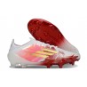 Botas Adidas F50 Elite FG Blanco Rojo Dorado