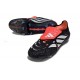 adidas Predator 26 Elite Fold-over Tongue FG Negro Blanco Rojo