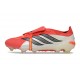 adidas Predator 26 Elite Fold-over Tongue FG Rojo Lúcido Negro Ftwr Blanco