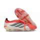 adidas Predator 26 Elite Fold-over Tongue FG Rojo Lúcido Negro Ftwr Blanco