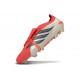 adidas Predator 26 Elite Fold-over Tongue FG Rojo Lúcido Negro Ftwr Blanco