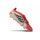 adidas Predator 26 Elite Fold-over Tongue FG Rojo Lúcido Negro Ftwr Blanco