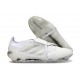 adidas Predator 26 Elite Fold-over Tongue FG Blanco Plateado