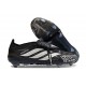 adidas Predator 26 Elite Fold-over Tongue FG Negro Plateado