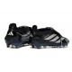 adidas Predator 26 Elite Fold-over Tongue FG Negro Plateado
