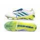 adidas Predator 26 Elite Fold-over Tongue FG Blanco Azul Amarillo