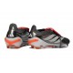 adidas Predator 26 Elite Fold-over Tongue FG Hierro Met. Ftwr Blanco Rojo Lúcido