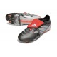adidas Predator 26 Elite Fold-over Tongue FG Hierro Met. Ftwr Blanco Rojo Lúcido