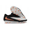 Zapatillas de Fútbol Nike Phantom 6 Low Elite FG Negro Blanco Naranja