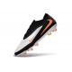 Zapatillas de Fútbol Nike Phantom 6 Low Elite FG Negro Blanco Naranja