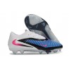 Zapatillas de Fútbol Nike Phantom 6 Low Elite FG Azul Carrera Explosión Rosa Blanco