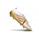 adidas Predator 26 Elite Fold-over Tongue FG Blanco Dorado