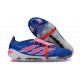 adidas Predator 26 Elite Fold-over Tongue FG Azul Carrera Explosión Rosa