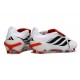adidas Predator 26 Elite Fold-over Tongue FG Blanco Rojo Negro