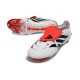 adidas Predator 26 Elite Fold-over Tongue FG Blanco Rojo Negro