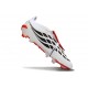 adidas Predator 26 Elite Fold-over Tongue FG Blanco Rojo Negro