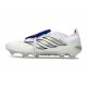 adidas Predator 26 Elite Fold-over Tongue FG Blanco Plateada Azul