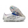 adidas Predator 26 Elite Fold-over Tongue FG Blanco Plateada Azul