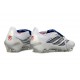 adidas Predator 26 Elite Fold-over Tongue FG Blanco Plateada Azul